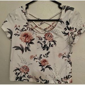 Floral Crop top